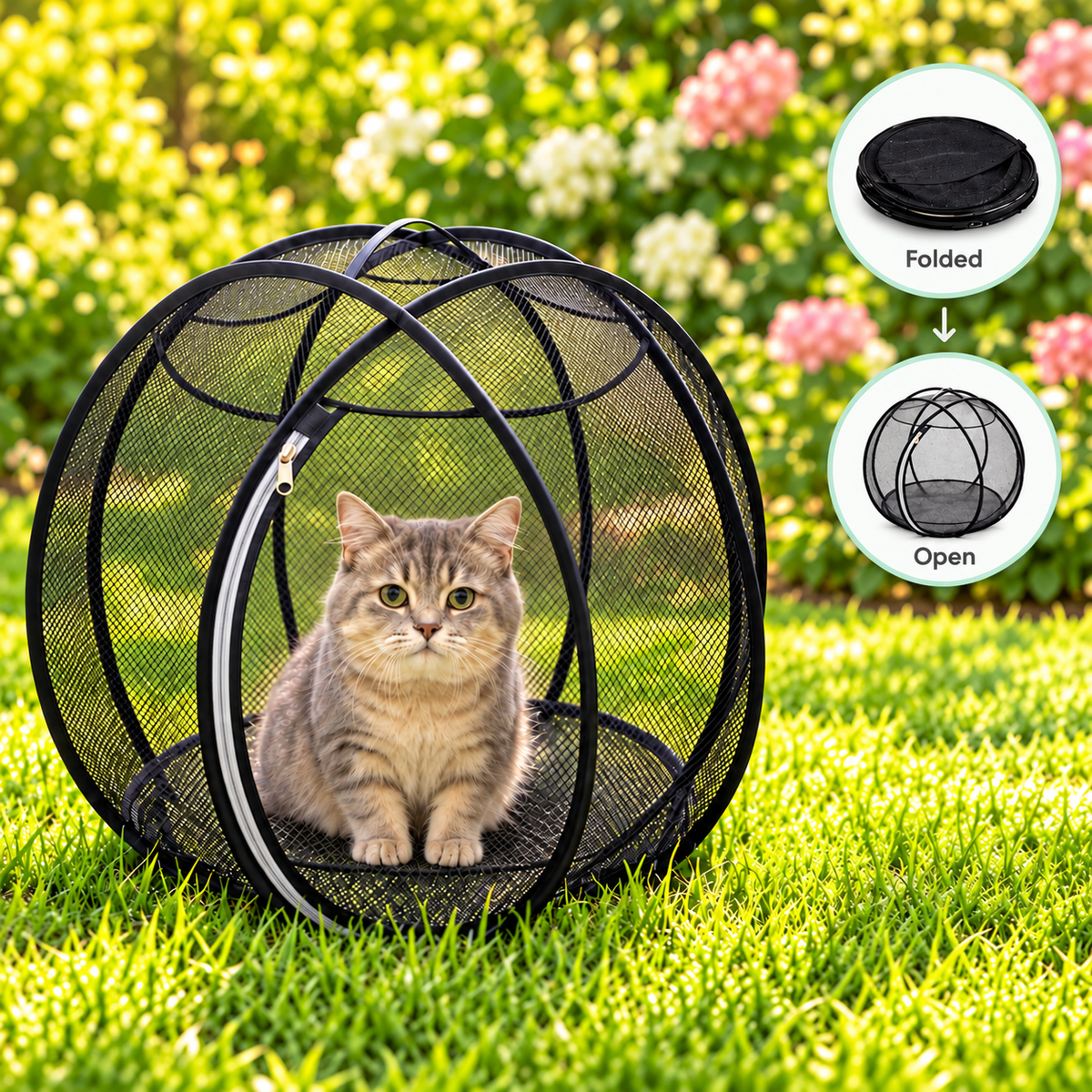 Purrbit Cat Playpen