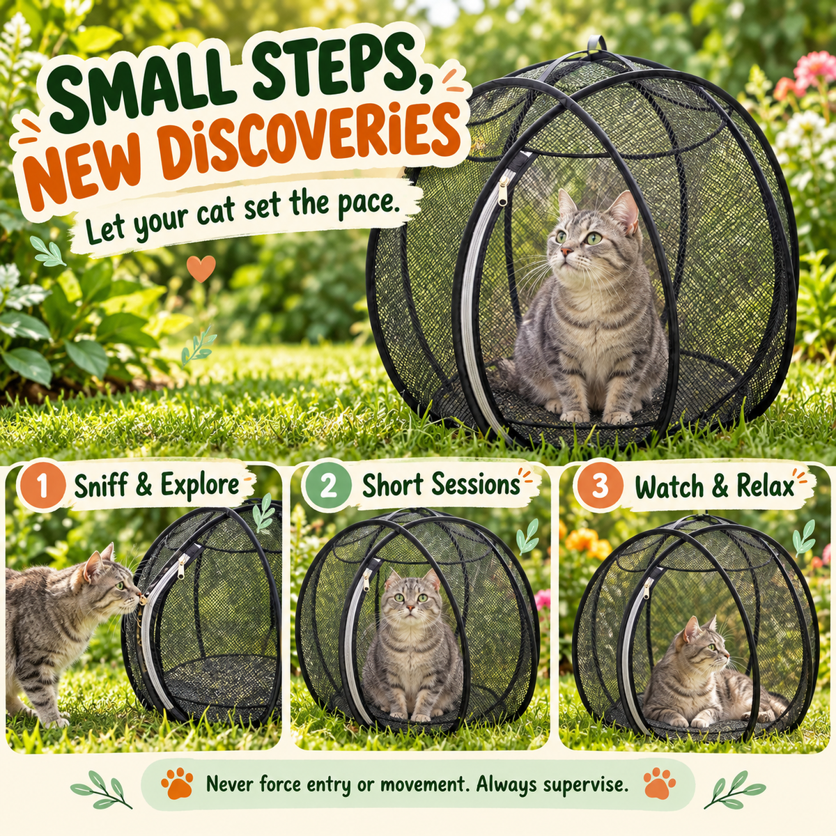 Purrbit Cat Playpen